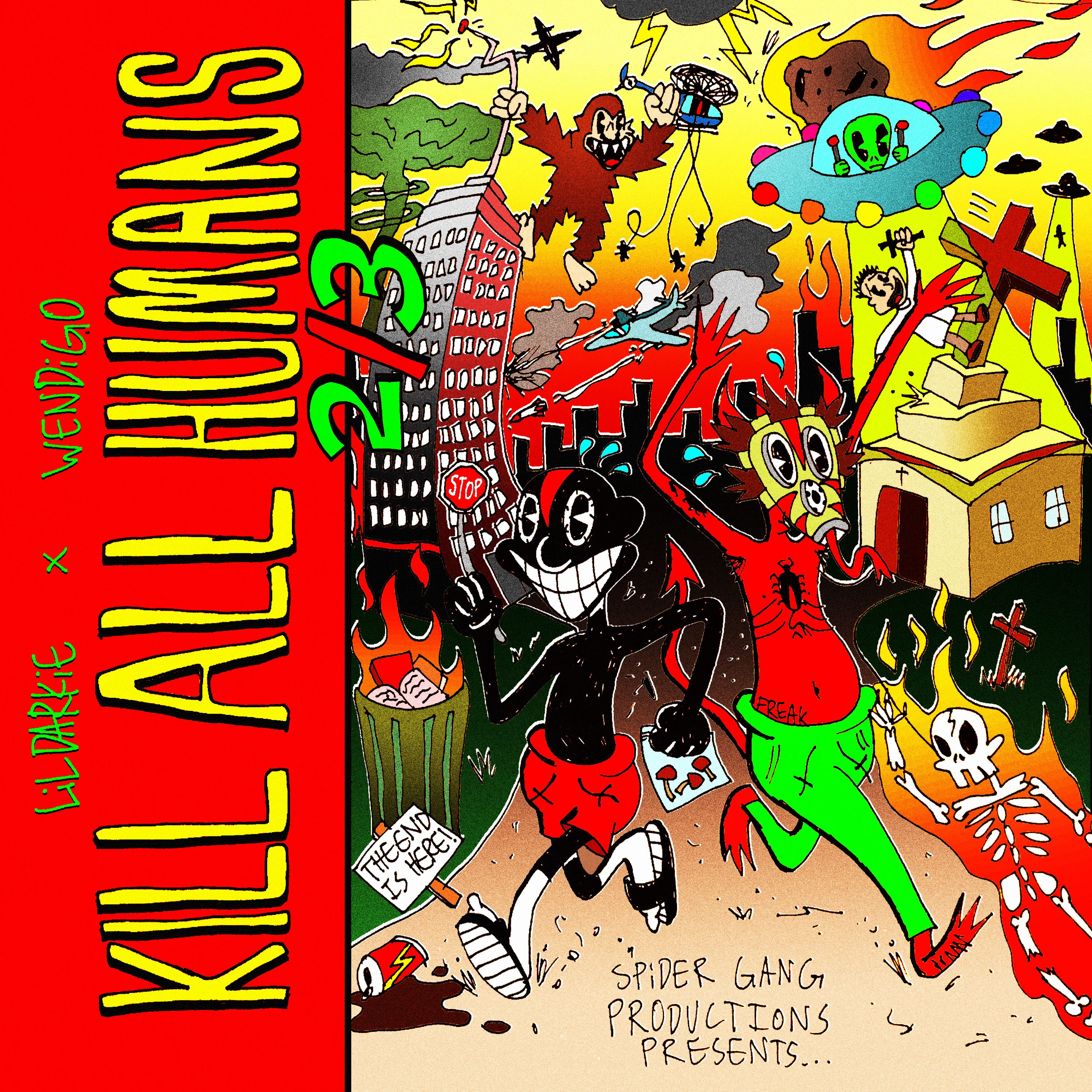 KILL ALL HUMANS 2/3 cover