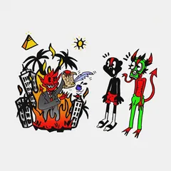 SATAN LIVES IN HOLLYWOOD cover